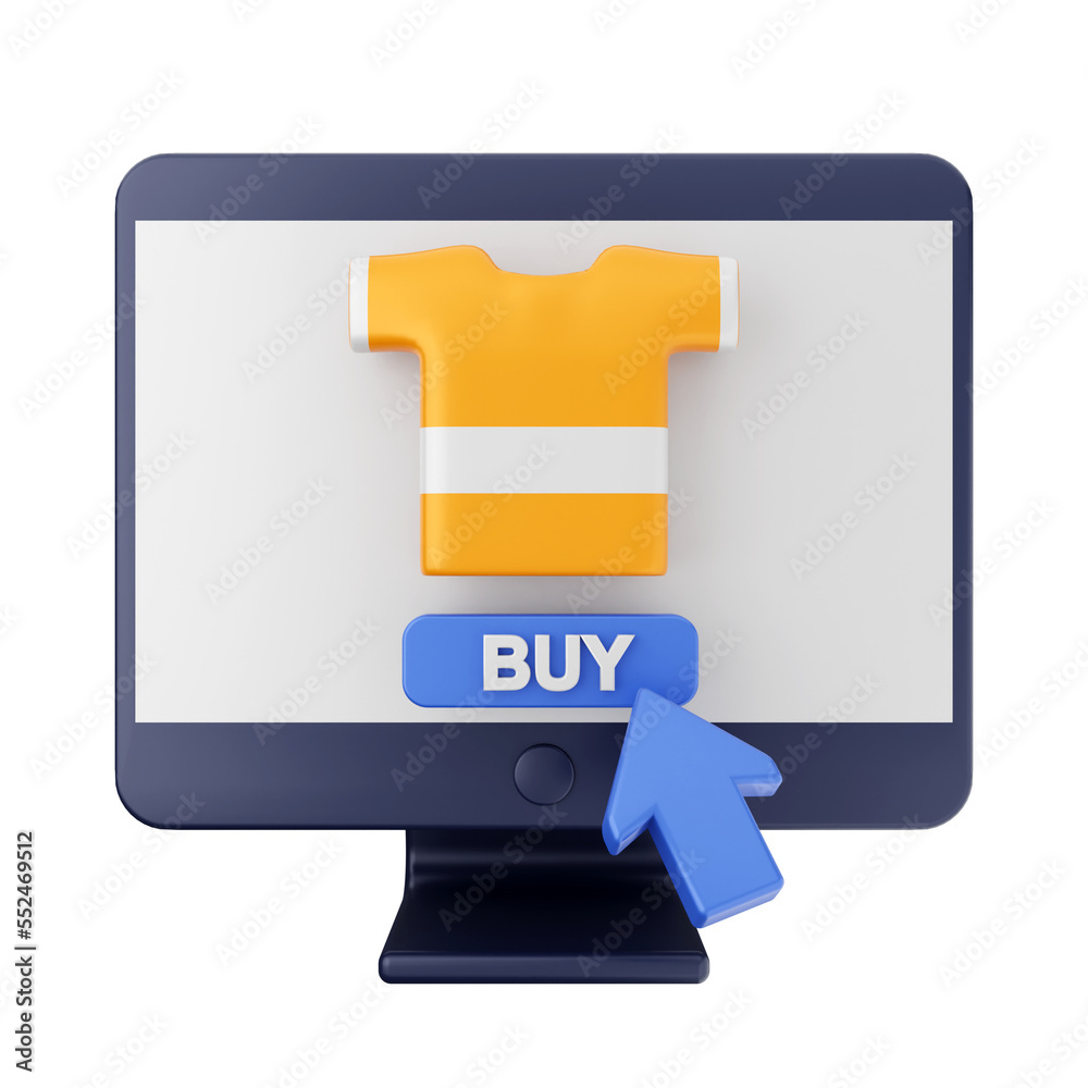 online shop buy icon illustration 3d render online shop buy icon illustration 3d render