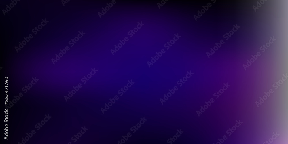 Dark purple, pink vector blur backdrop.