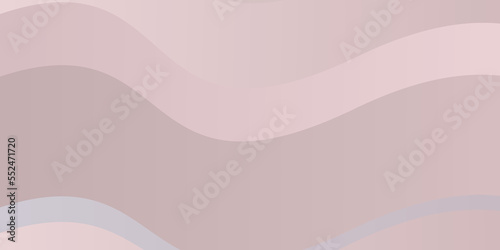 Light Multicolor vector template with curved lines.