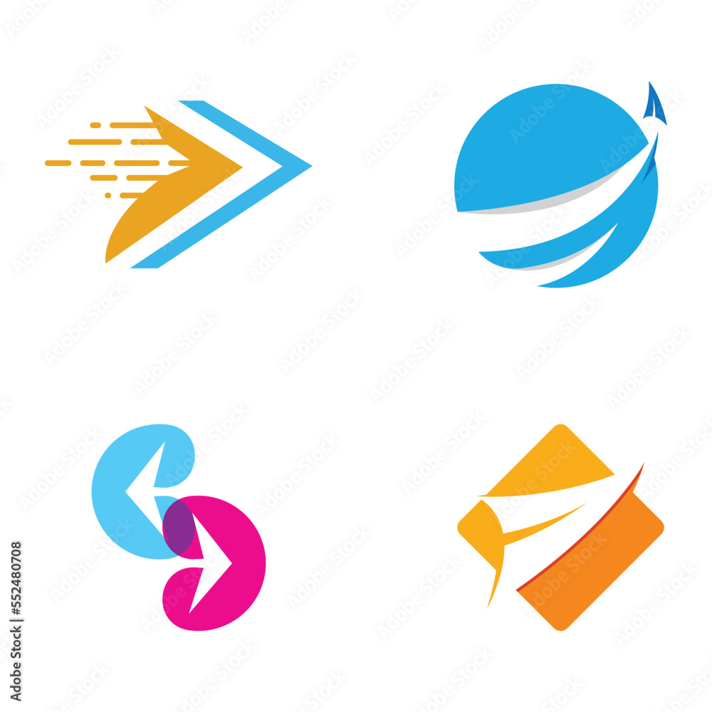 Logistic logo for Business and Company. Vector template design for delivery service. Logistic logo for Business and Company. Vector template design for delivery service.