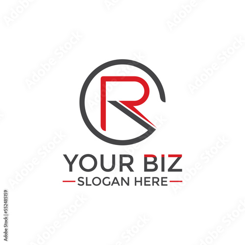 Free Download R Initial design concept in modern style for various business or company logo. - GFXLoad