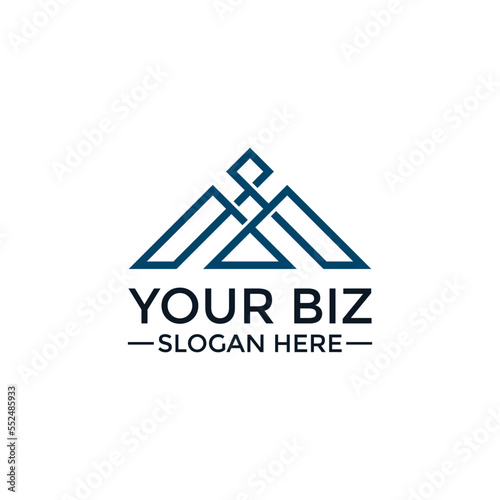 Bird Concept Real estate logo design template for various business or company