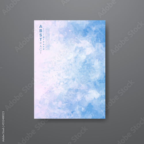 Cards with abstract watercolor background. Design for your cover  date  postcard  banner  logo.