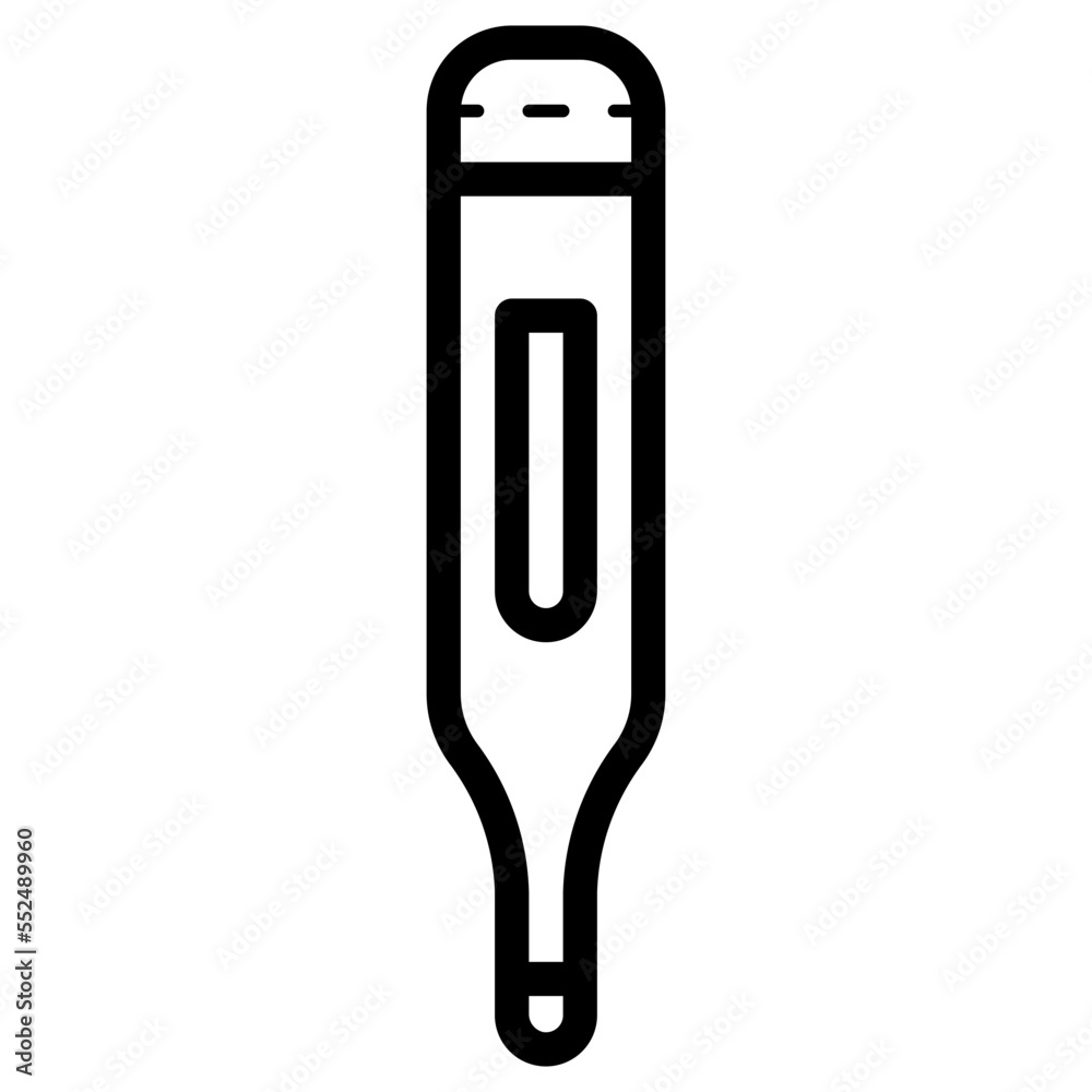 Digital thermometer icon Digital thermometer icon