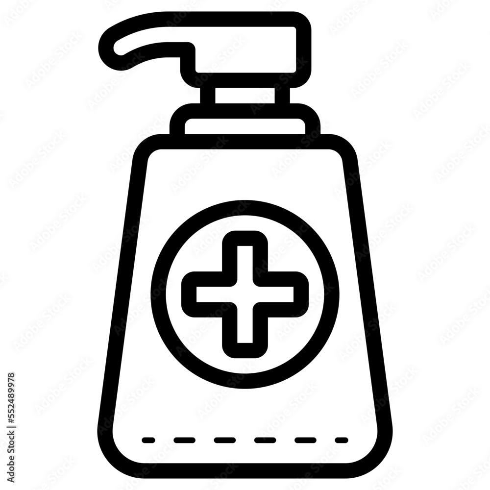 Hand sanitizer icon Hand sanitizer icon