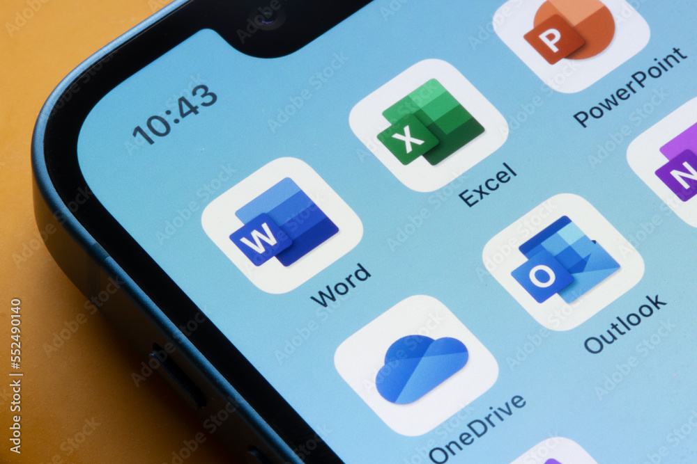 Portland, OR, USA - Dec 8, 2022: Microsoft Word, Excel, PowerPoint ...