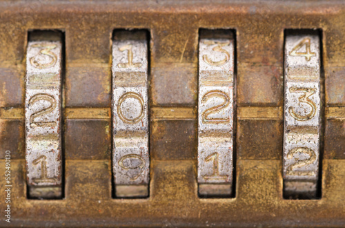 2023 On Brass Combination Lock