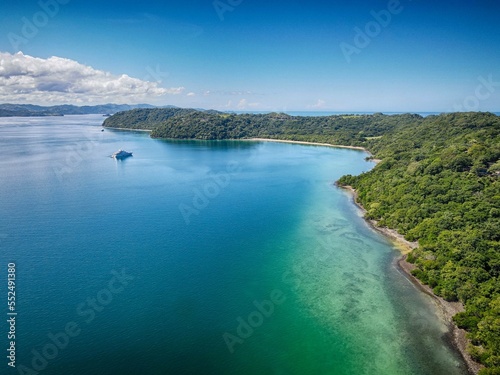 Wallpaper Mural Aerial View of Peninsula Papagayo in Guanacaste, Costa Rica Torontodigital.ca