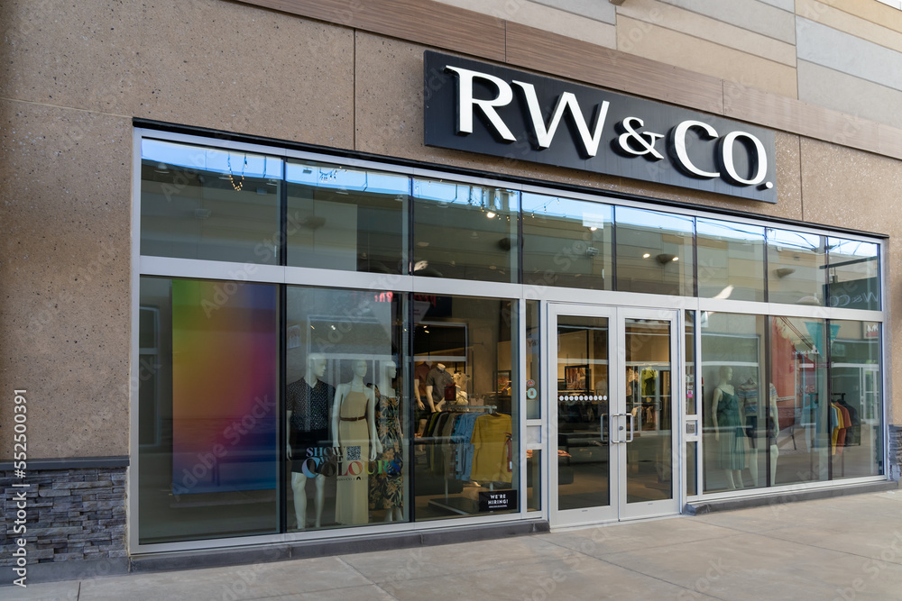 Niagara On the Lake, Canada June 27, 2022 RW and CO store in Niagara