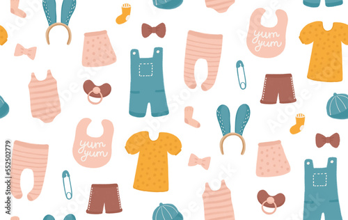Kids clothes pattern for bo...