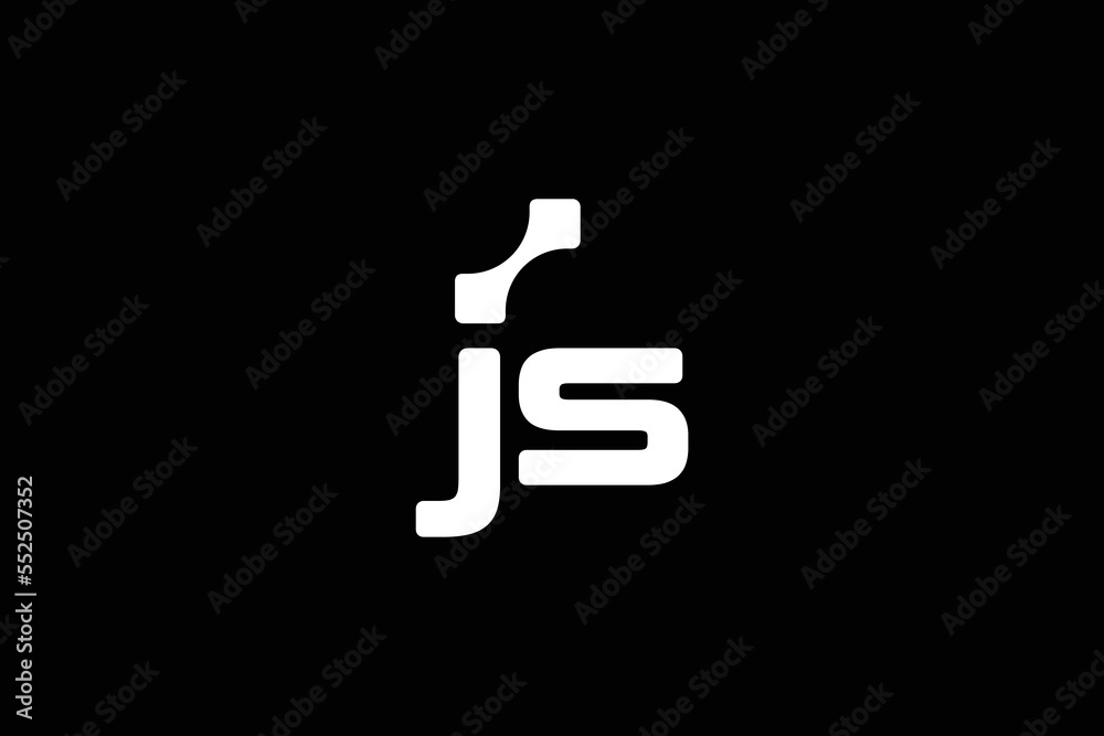 Creative Letter JS Technology Logo Design Template Creative Letter JS Technology Logo Design Template