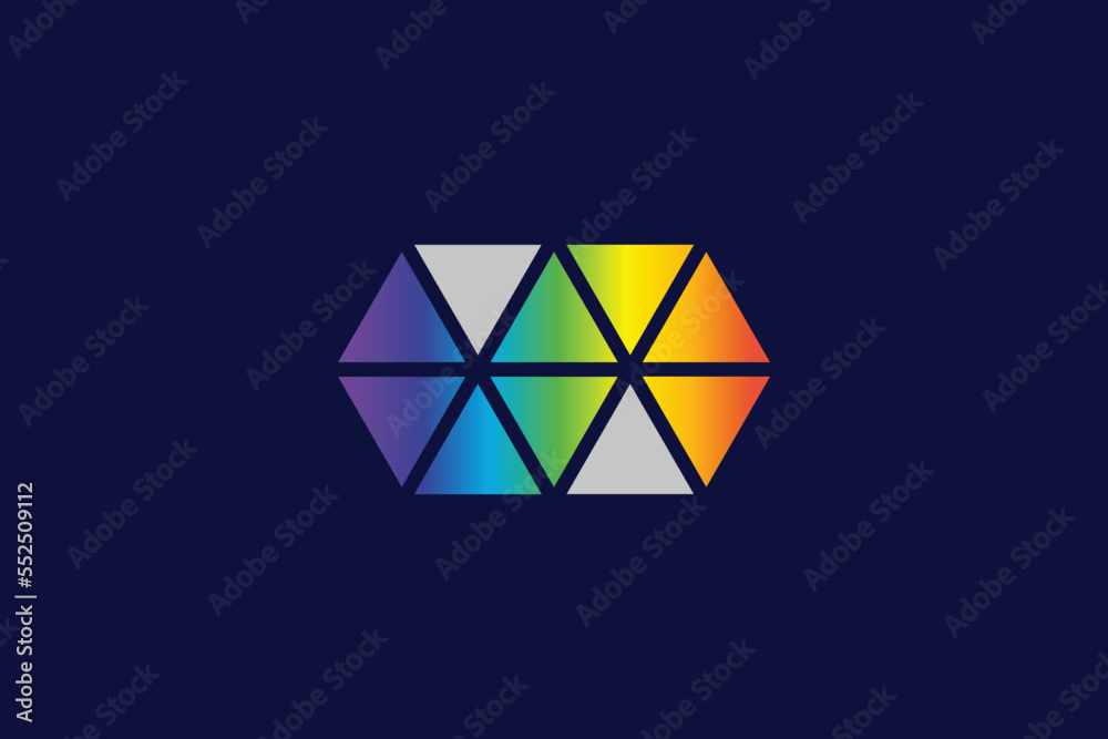 Letter S Polygon Logo Design Template Letter S Polygon Logo Design Template