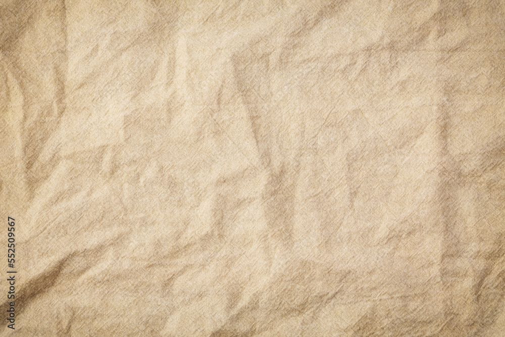 Brown cotton napkin texture background Brown cotton napkin texture background