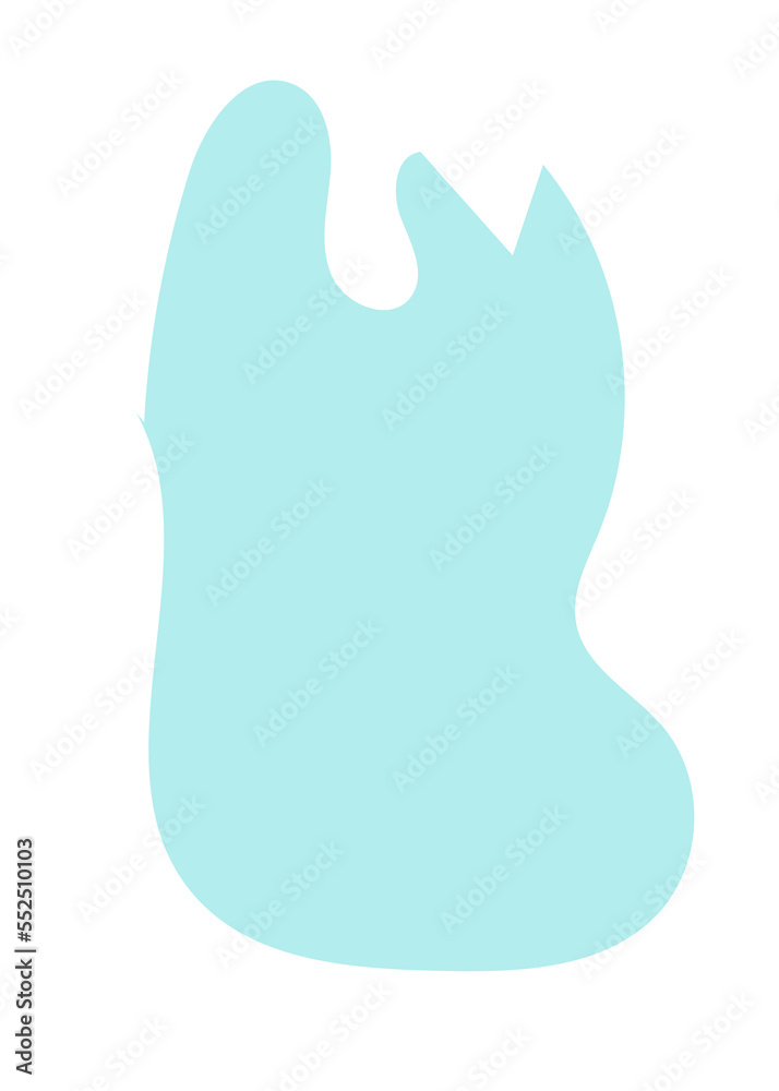 Pastel Abstract Shapes Blob Graphic Pastel Abstract Shapes Blob Graphic