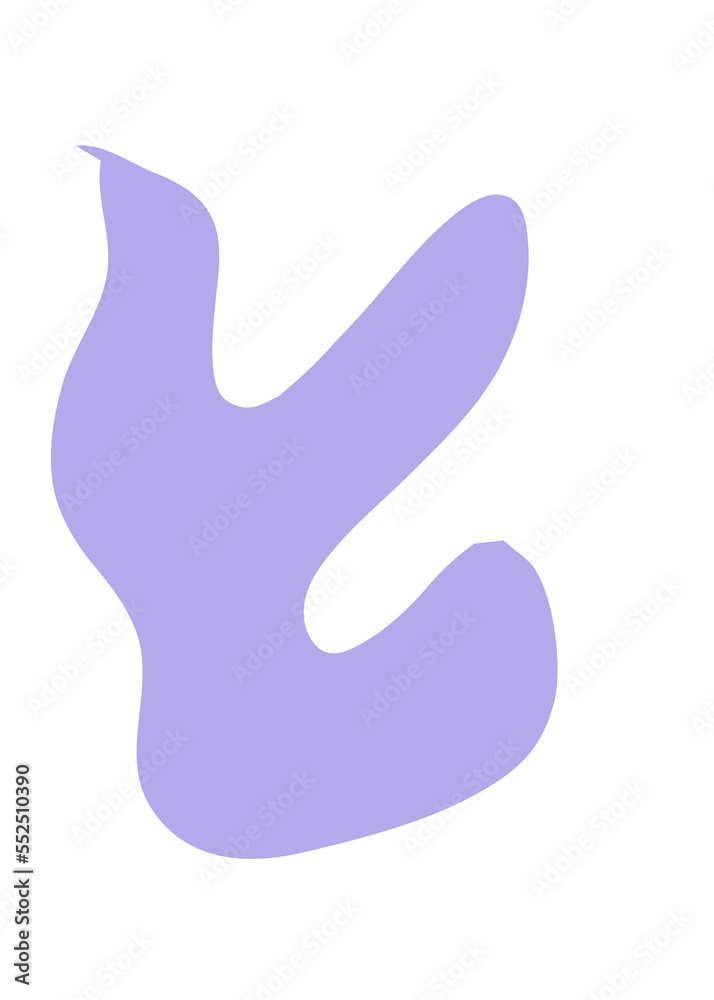 Pastel Abstract Shapes Blob Graphic Pastel Abstract Shapes Blob Graphic