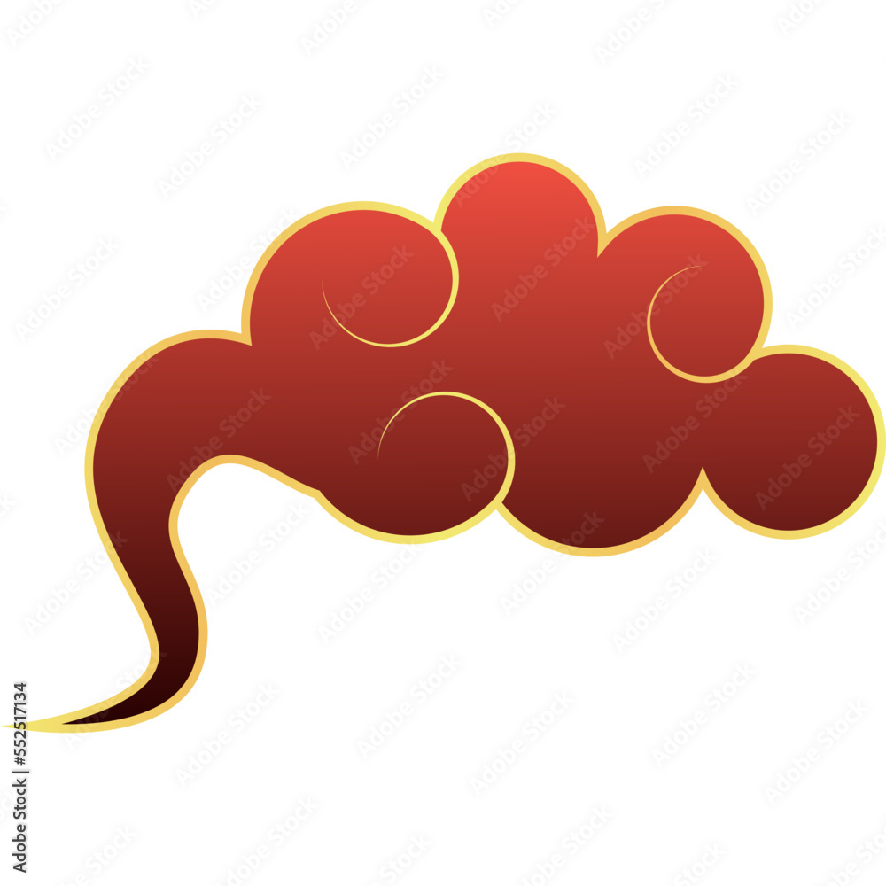 Red Chinese Cloud (2) Red Chinese Cloud (2)