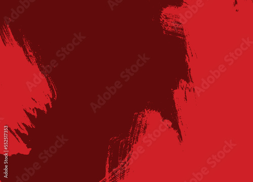 vector abstract grunge texture Background with halftone effect. Black   Red brush background.