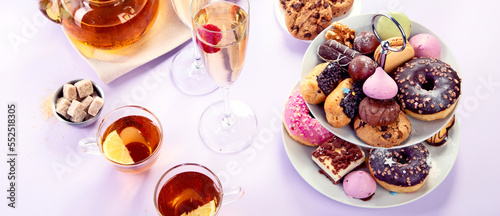 Wallpaper Mural Traditional English tea Torontodigital.ca