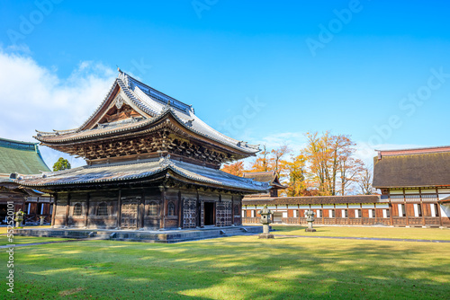 秋の高岡山瑞龍寺 富山県高岡市 Koukouzan Zuiryu-ji Temple in autumn. Toyama Prefecture, Takaoka city.