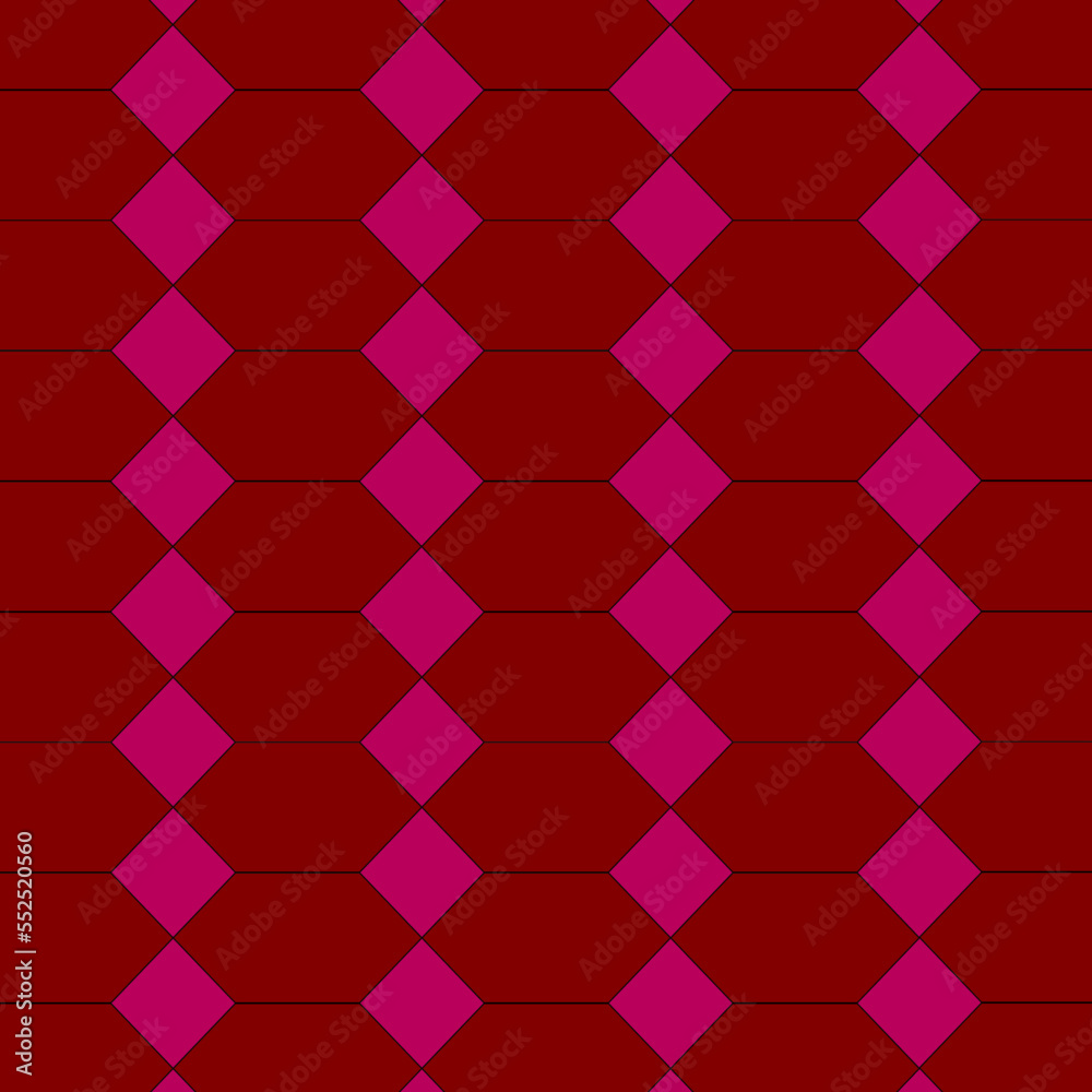 Abstract of Hexagon Background Pattern 