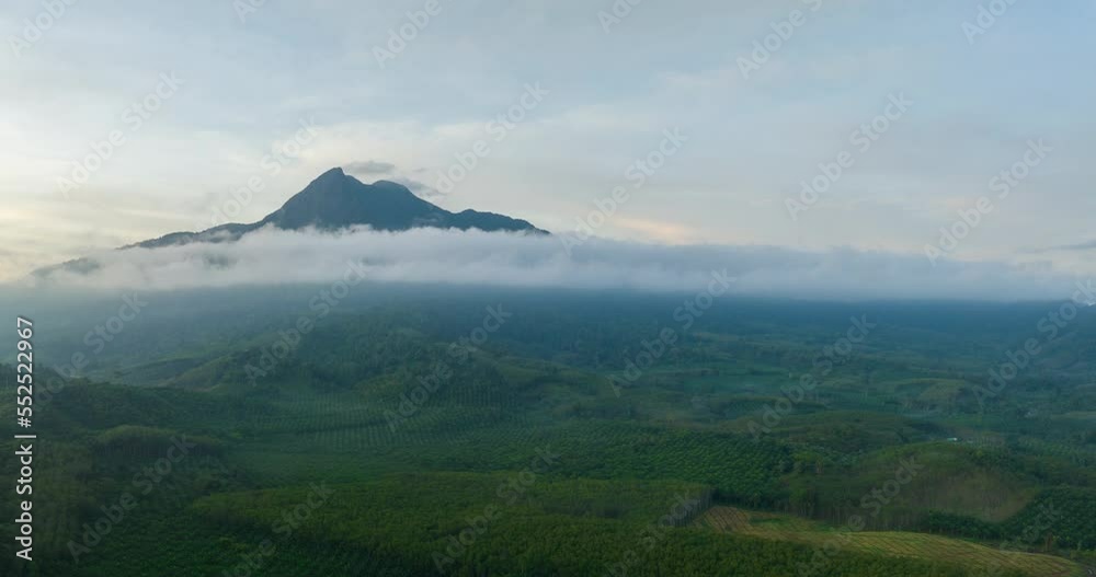 4K DCI CINEMATIC SCENE Aerial time lapse beautiful landscape mountain and cloud fast mover background 4K DCI CINEMATIC SCENE Aerial time lapse beautiful landscape mountain and cloud fast mover background