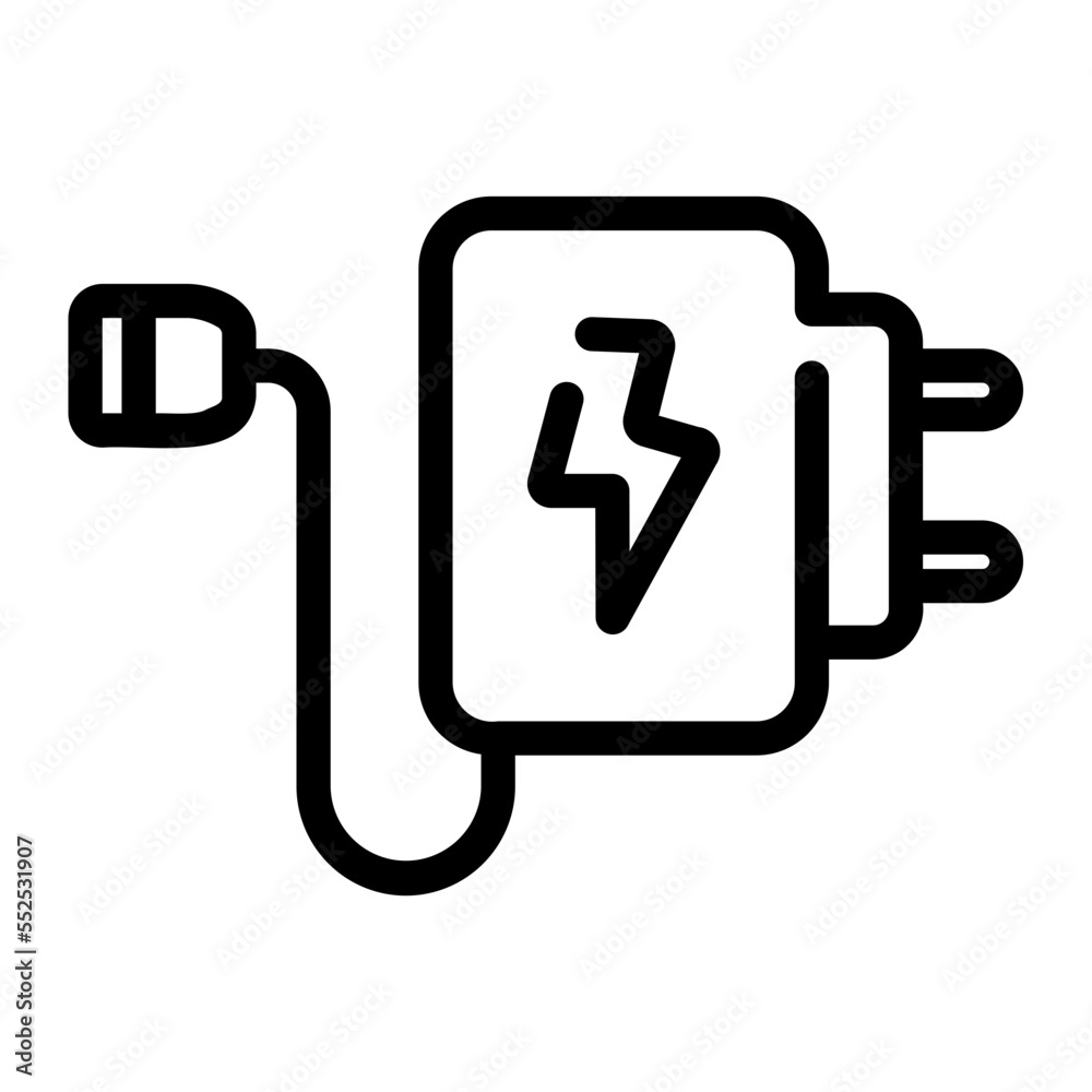 adaptor line icon adaptor line icon