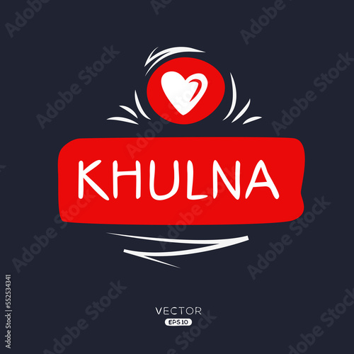 Creative (Khulna city) love design. photo