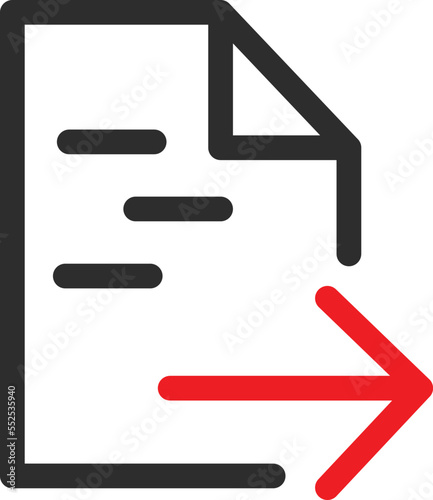 File Transfer Vector Icon 