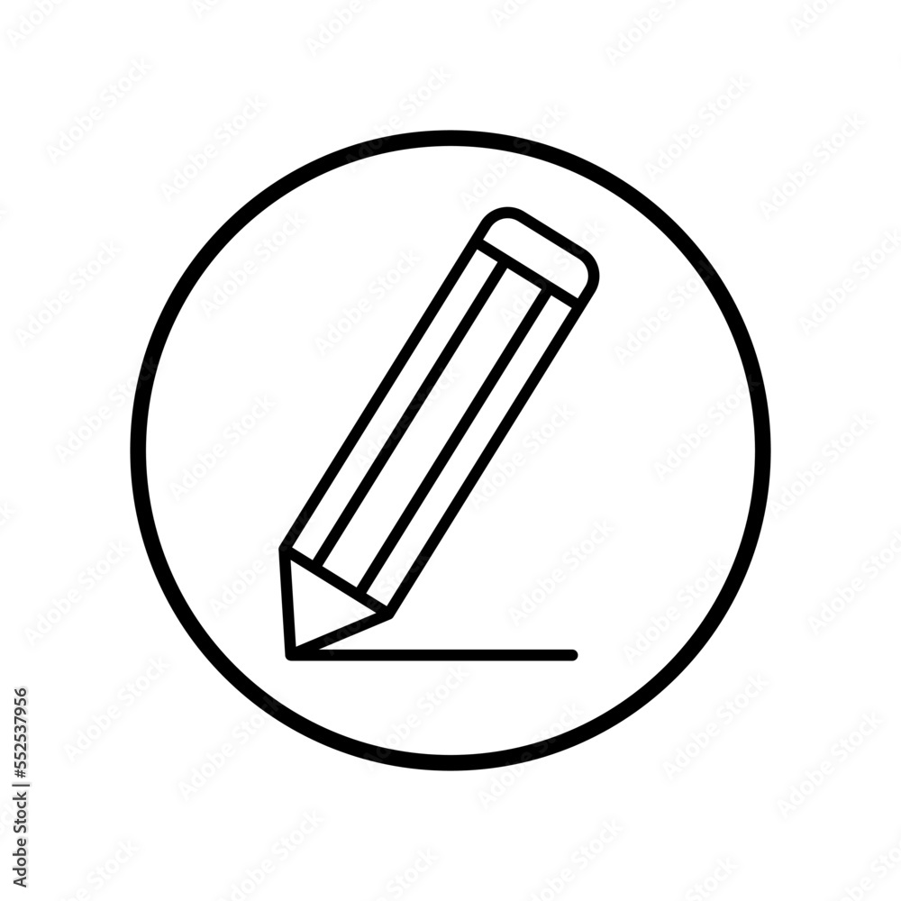 Pencil icon vector design templates Pencil icon vector design templates