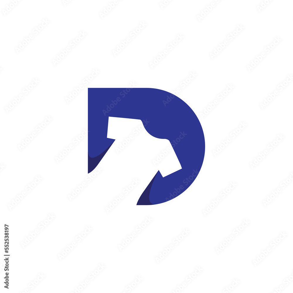 The logo design is combination dress and letter D The logo design is combination dress and letter D