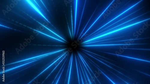 High speed flowing light background