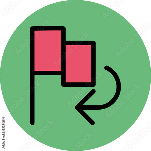 Country Flag Vector Icon
