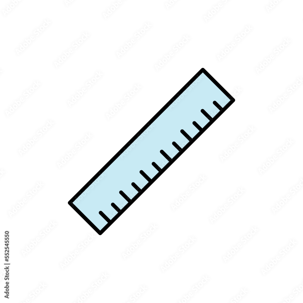 Ruler icon vector design templates