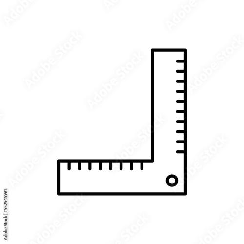 Ruler icon vector design templates