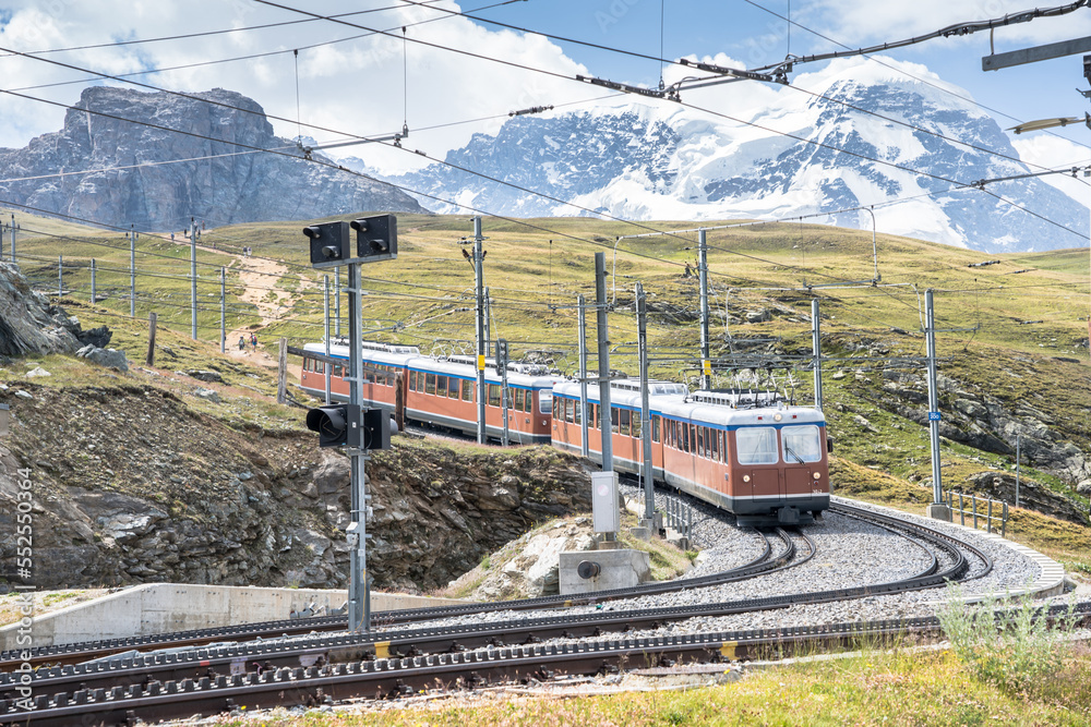 Gornergrat train, Zermatt, Switzerland