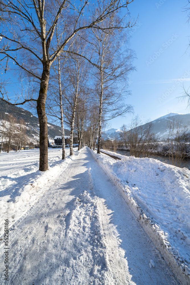 Obraz premium Snow mountains landscape