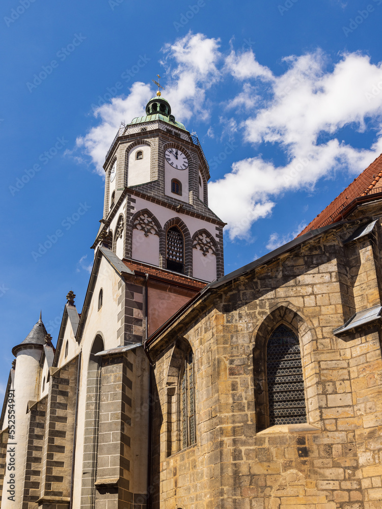 Historische Frauenkirche Meißen mit Kirchturm