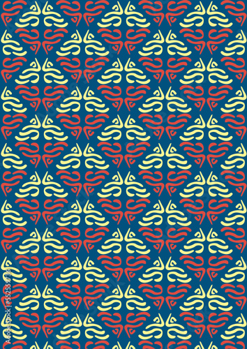 seamless pattern with shapes