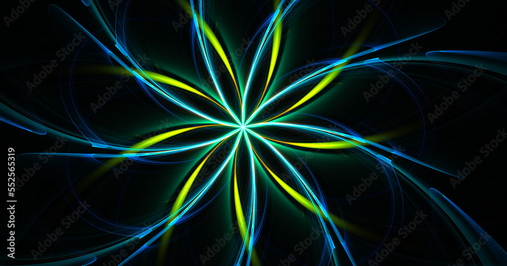Fractal flower. Fractal image as bacground with flower. Creative element for desing Fractal flower. Fractal image as bacground with flower. Creative element for desing