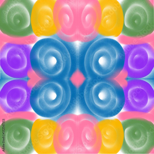 colorful plastic caps background