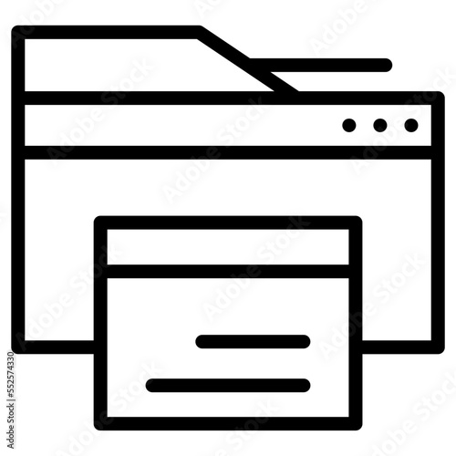 photocopier icon