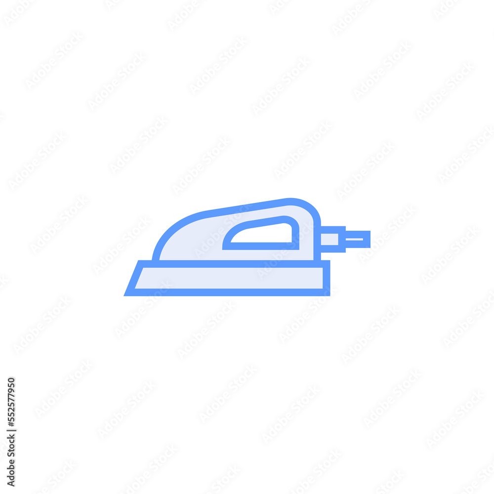 iron icon vector for Icon Website, UI Essential, Symbol, Presentation