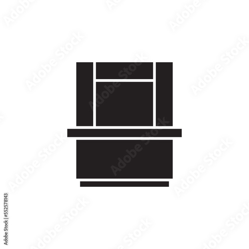dressing table vector for Icon Website, UI Essential, Symbol, Presentation