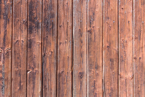 Old weathered natural wood wall for background or banner