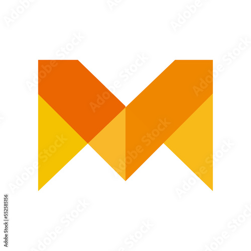 abstract 3d M initial logo vector design Free Download abstract 3d M initial logo vector design - GFXLoad