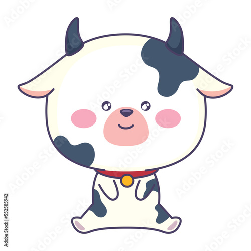 cute cow animal