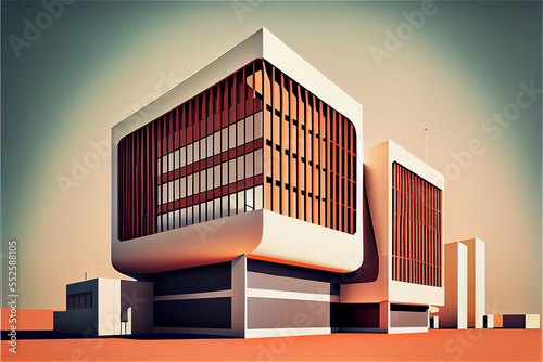 Modern contemporary buildin...