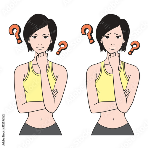 アメコミタッチのフィットネスをする日本人