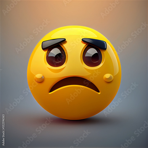 Sad emoji