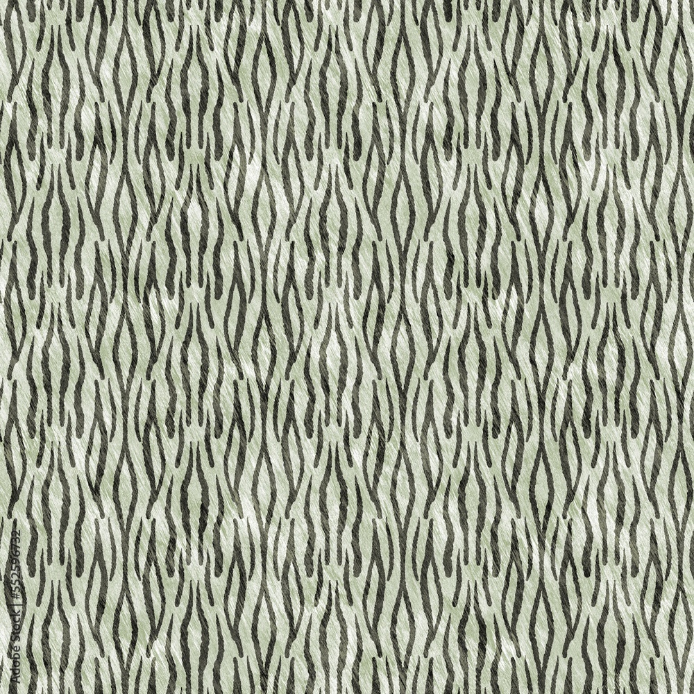 Cute safari tiger print fur wild animal pattern for babies room decor. Seamless furry green textured gender neutral print design. Cute safari tiger print fur wild animal pattern for babies room decor. Seamless furry green textured gender neutral print design.